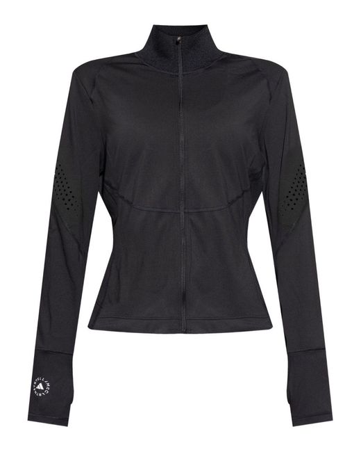 Adidas By Stella McCartney Black Zipped Sweatshirt