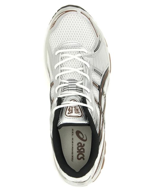 Asics White 'Gel Kayano 12.1' Sneakers