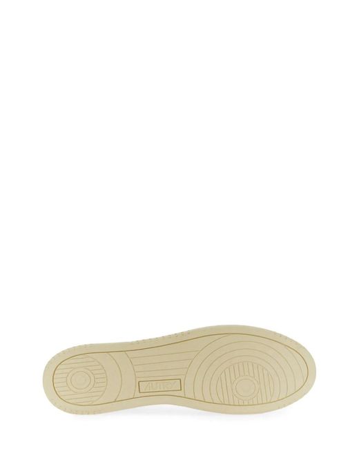 Autry White Sneaker "Medalist Low" for men