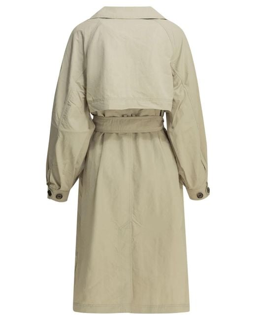 Barbour Natural "Layla" Trench Coat