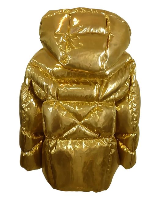 Khrisjoy Green Polyester Down Feather Jacket