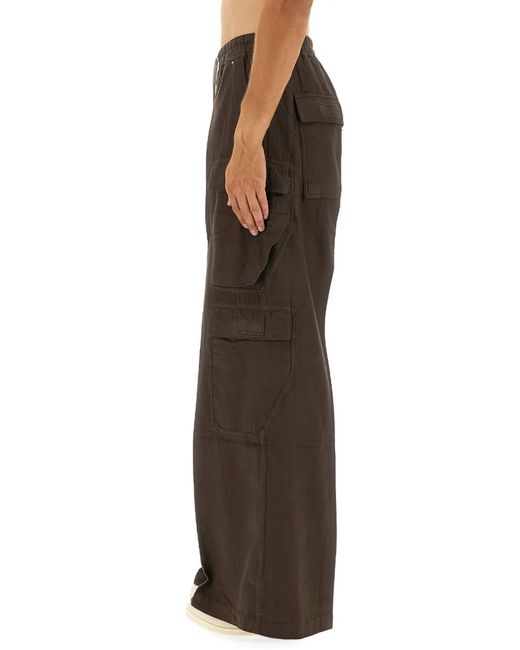 Rick Owens Brown "Double Cargo Jumbo Belas" Pants for men