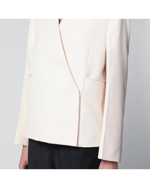 Jil Sander White Wool Blazer