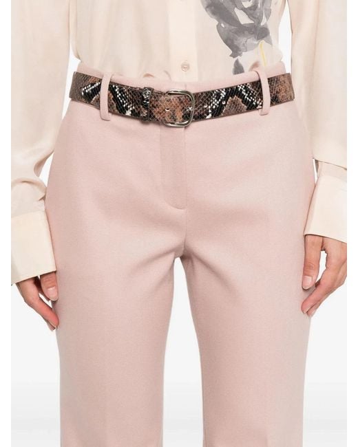 Ermanno Scervino Pink Virgin Wool Pants