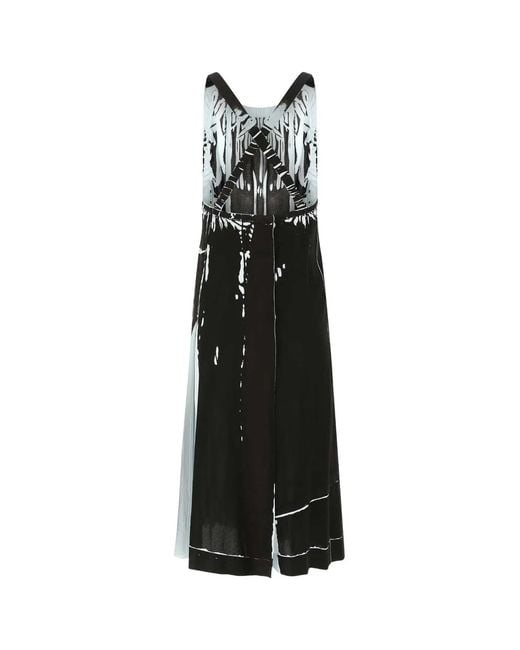 Prada Black Stretch Viscose Dress