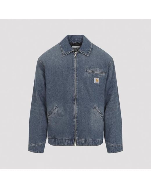 Carhartt Blue Og Detroit Jacket for men