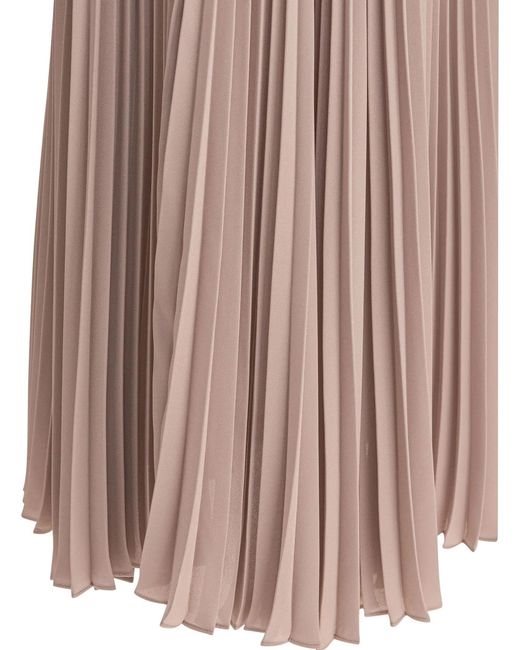 Semler Brown Polyester Skirt