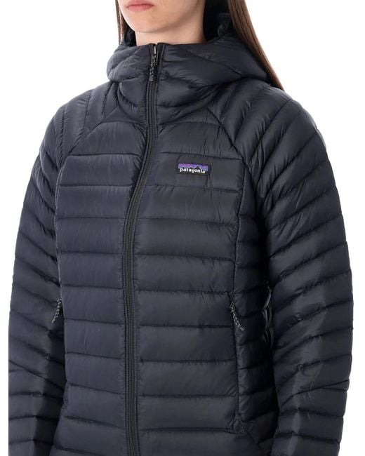 Patagonia Blue Down Sweater Hoody Recycled Down Jacket