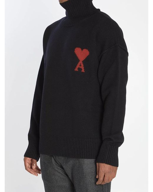 AMI Black Jersey With Uploaded Ami Neg Patch for men