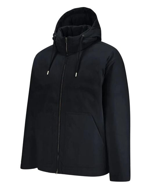 Herno Blue Cotton Feel Jacket for men