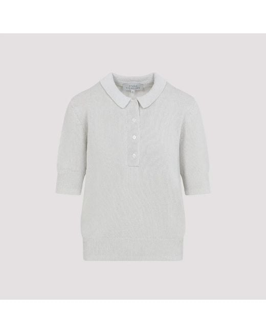 Studio Nicholson Gray Tolsa Paper Polo