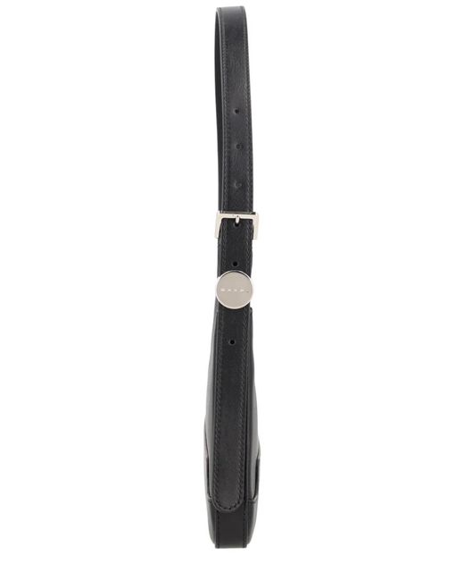 Marni Black Leather Shoulder Bag