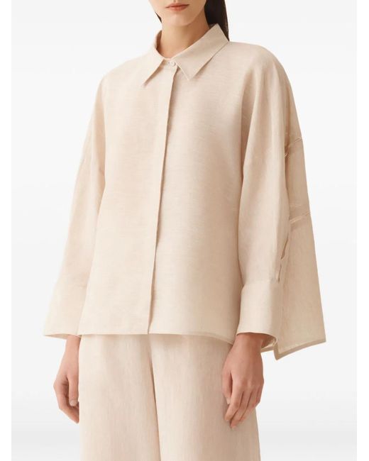 Fabiana Filippi Natural Linen Shirt