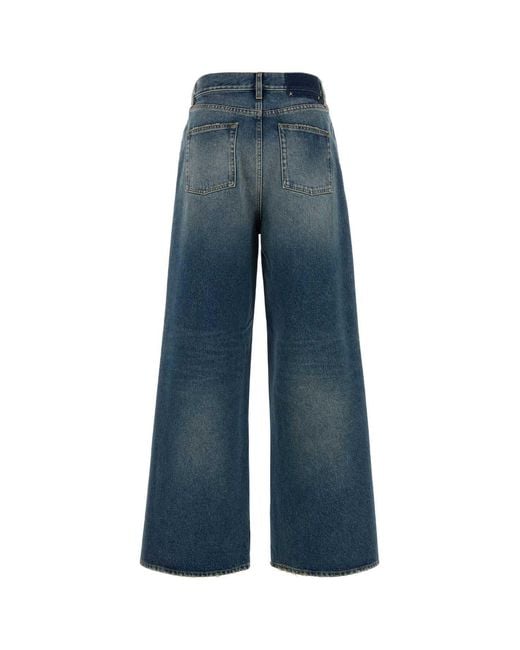 Golden Goose Deluxe Brand Blue Golden W's Melody Boyfriend Pant Medium Stone Wash