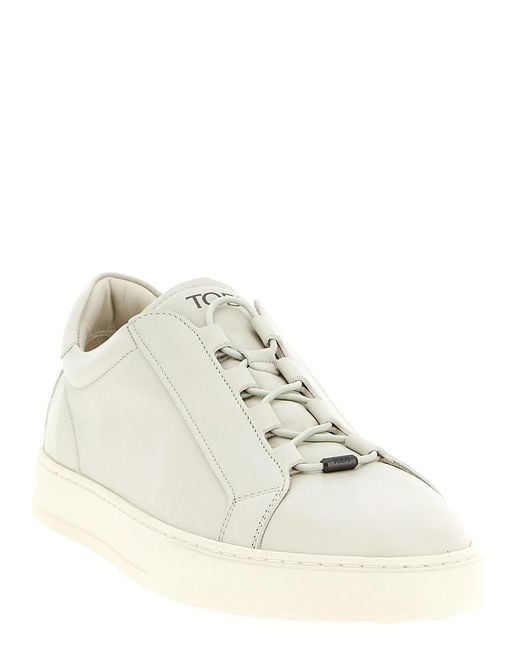 Tod's White 'Sportivo' Sneakers for men