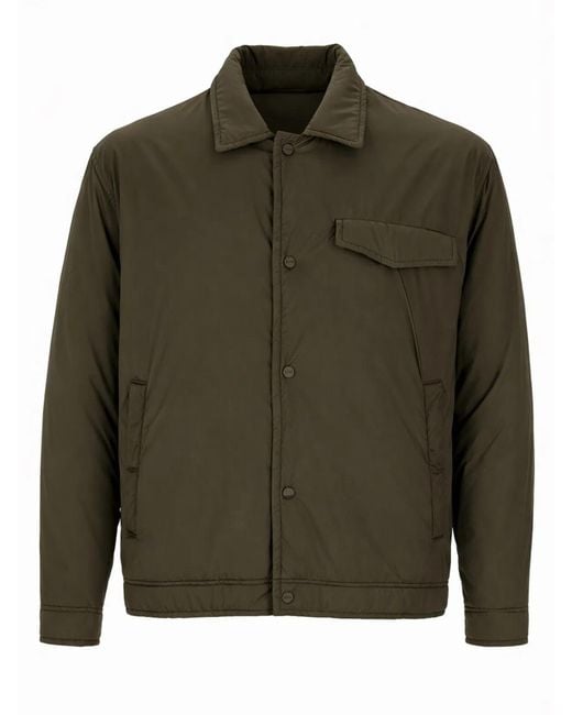 Herno Green Giubbotto Regular Fit for men
