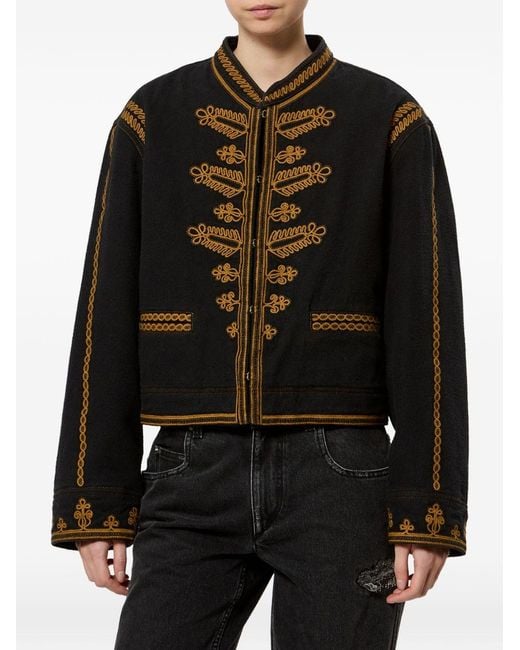 Isabel Marant Black Isabel Marant Etoile Marant Etoile Cotton Coat