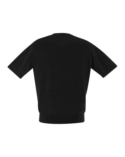 John Smedley Black Kempton for men