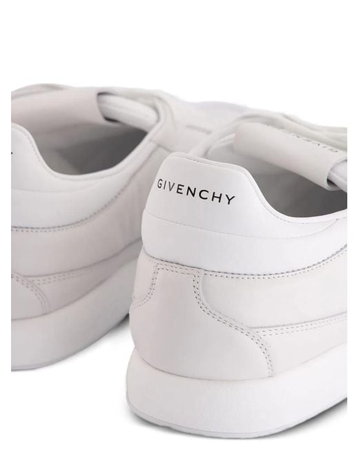Givenchy White Yard Leather Sneakers for men