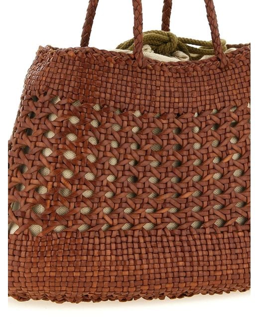 Dragon Diffusion Brown 'Santa Cano' Handbag