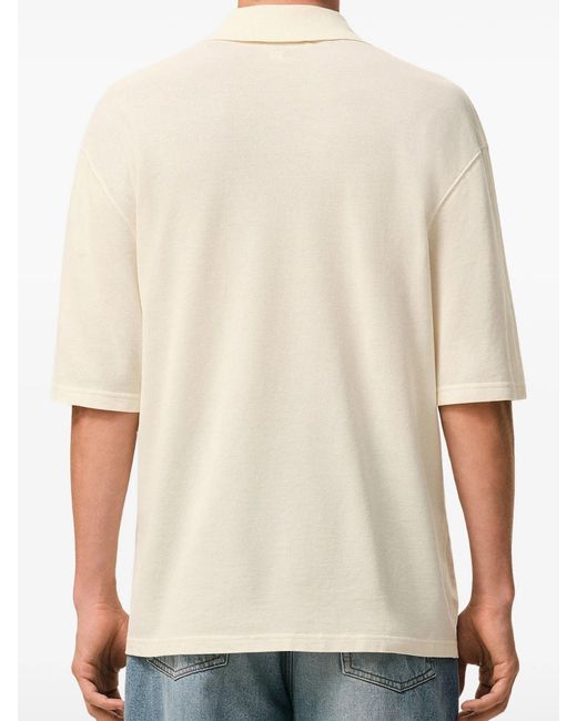 AMI Multicolor Ami De Coeur Cotton Polo Shirt for men