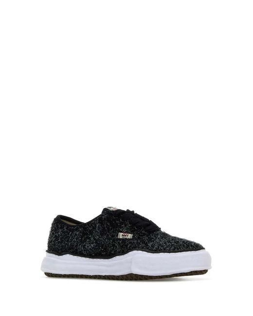 Maison Mihara Yasuhiro Black Fabric Sneaker for men