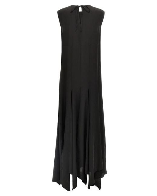 DI.LA3 PARI' Black 'Spicchi' Dress