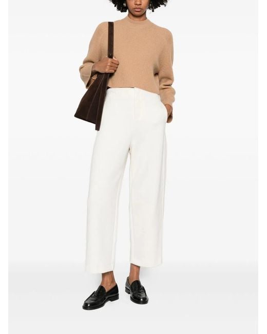 Max Mara Natural Crew Neck Sweater