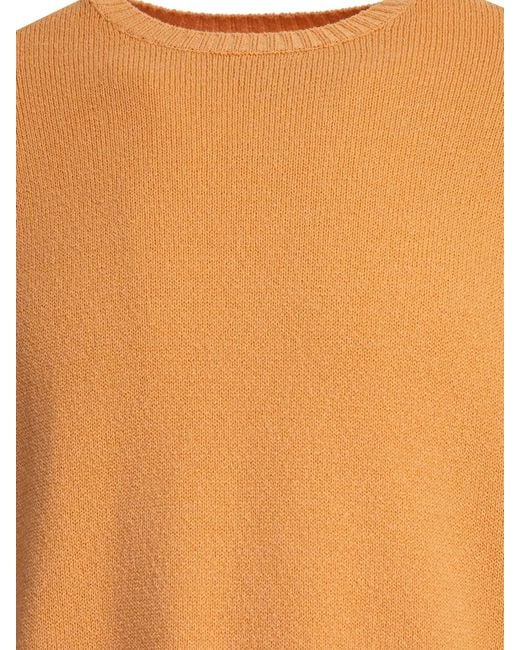Beams Plus Orange "Lily Yarn" Sweater for men