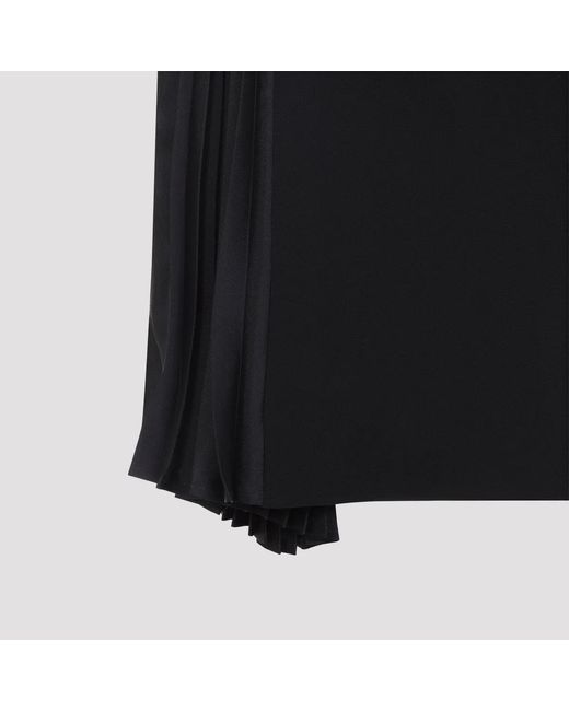 Jil Sander Black Midi Skirt