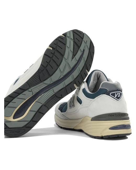 New Balance White "Made for men