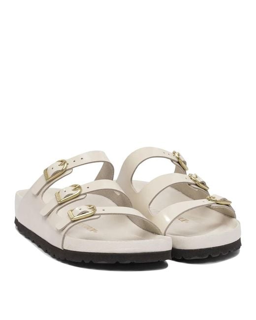 Birkenstock White "Florida Fresh" Sandals