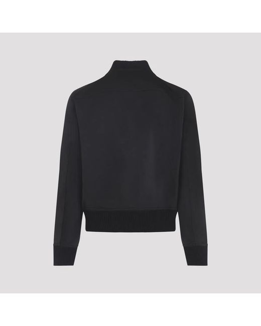 Rick Owens Black Heizer Flight Polyester Jacket for men