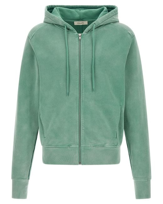 Entire studios Green Zip And Hoodie for men