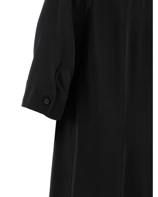 Jil Sander Black Long Shirt