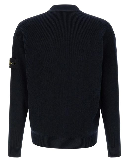 Stone Island Blue '5100009' Cardigan for men