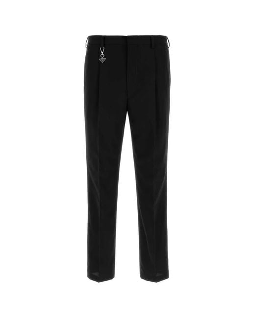 Prada Black Pantaloni for men