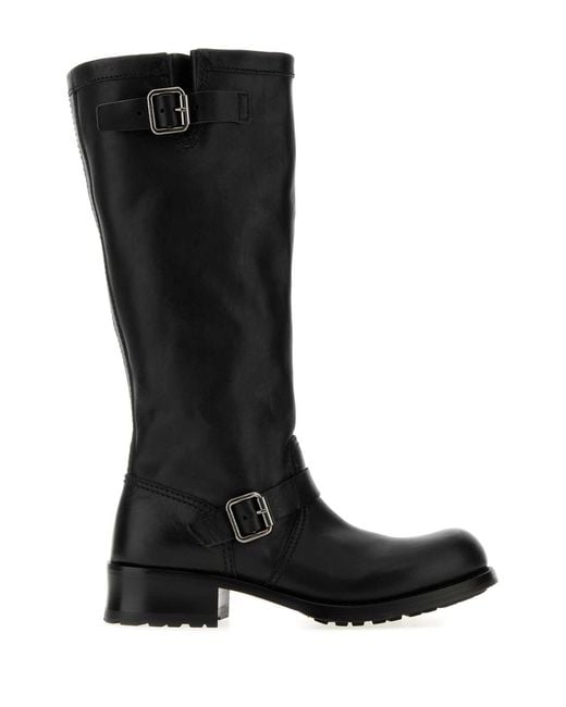 Prada Black Stivali