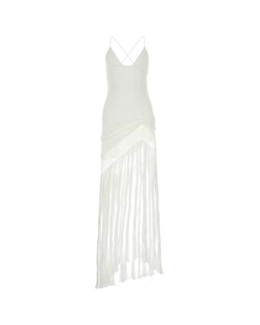 Loewe White Paula's Ibiza Jersey Paula S Ibiza Long Dress