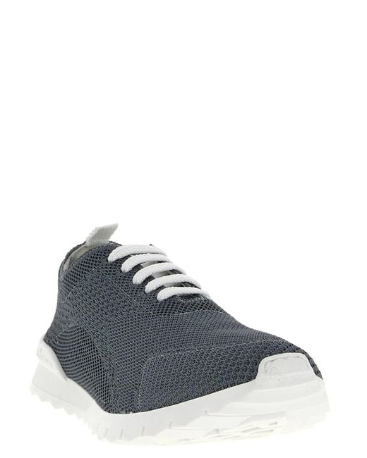 Kiton White 'Fits' Sneakers for men