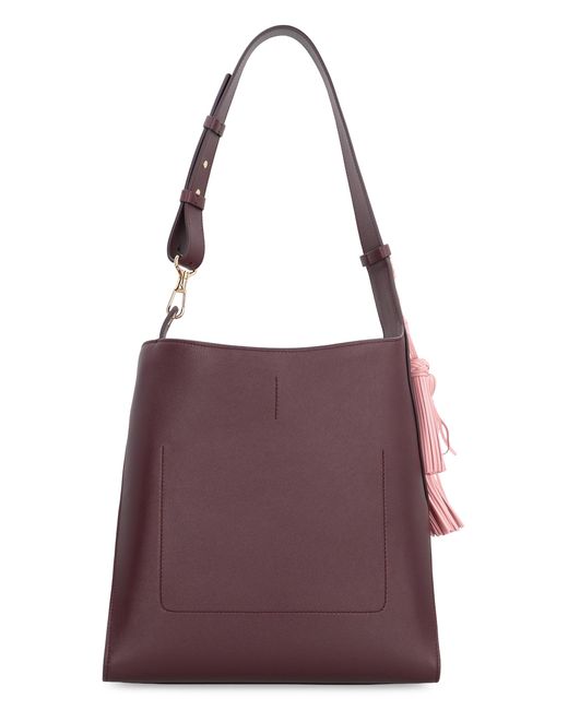 Givenchy Purple Medium Belted Hobo Bag