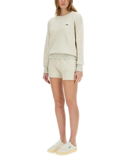 Autry Natural Sweatshirt Shorts