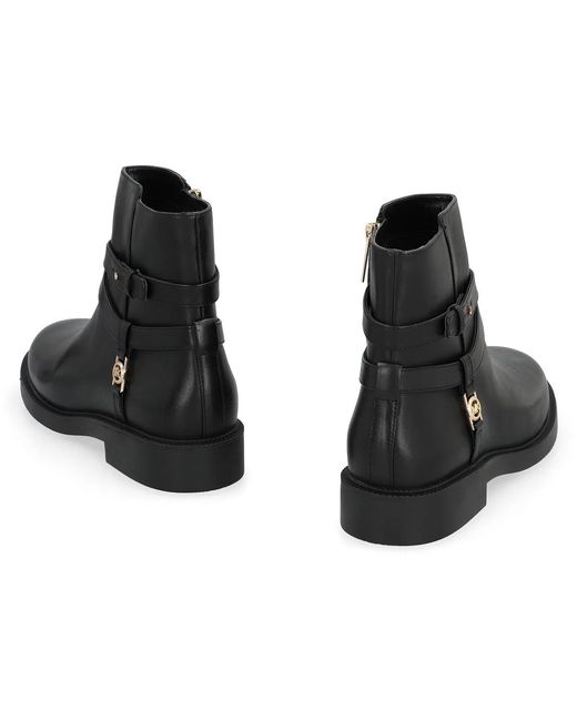 MICHAEL Michael Kors Black Abigail Flat Bootie