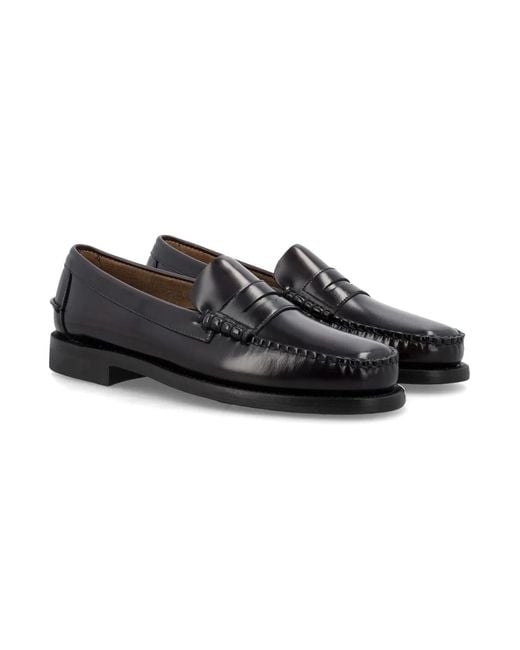 Sebago Black Dan's Moccasins for men