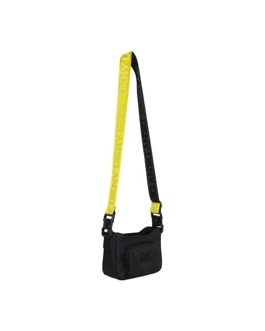 DKNY Black Borsa Con Tracolla Logata