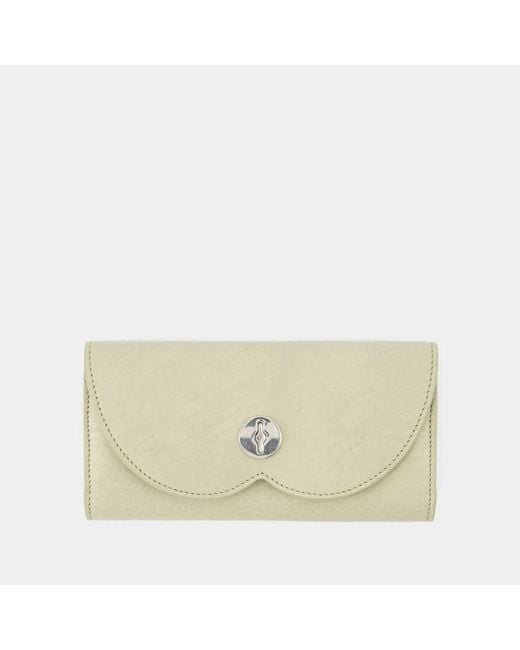 Burberry Natural Chess Long Wallet