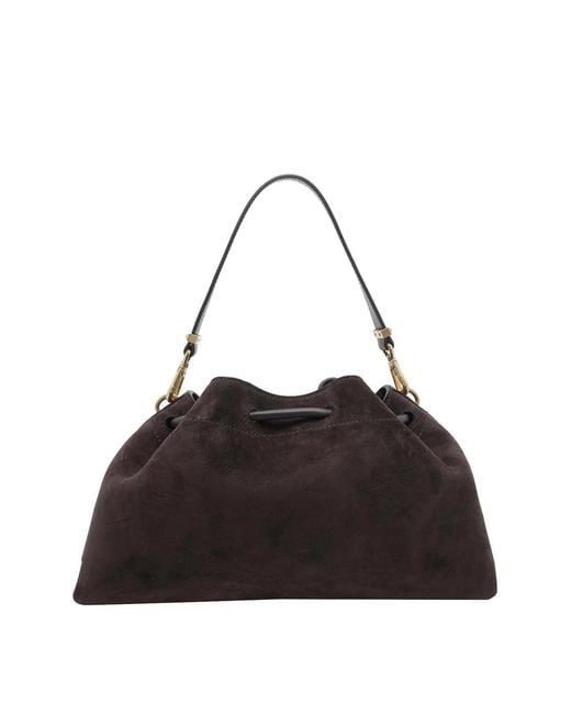Jimmy Choo Black Bon Bon Bucket Bag