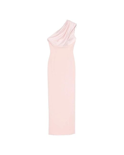 Solace London Pink Gracie Maxi Dress