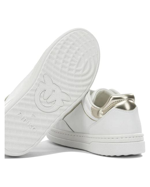 Pinko White Sneakers & Slip-On