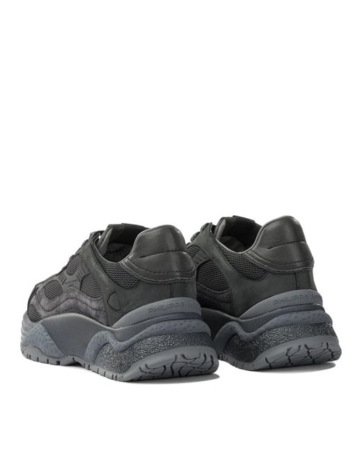 Philippe Model Black Sneakers & Slip-On